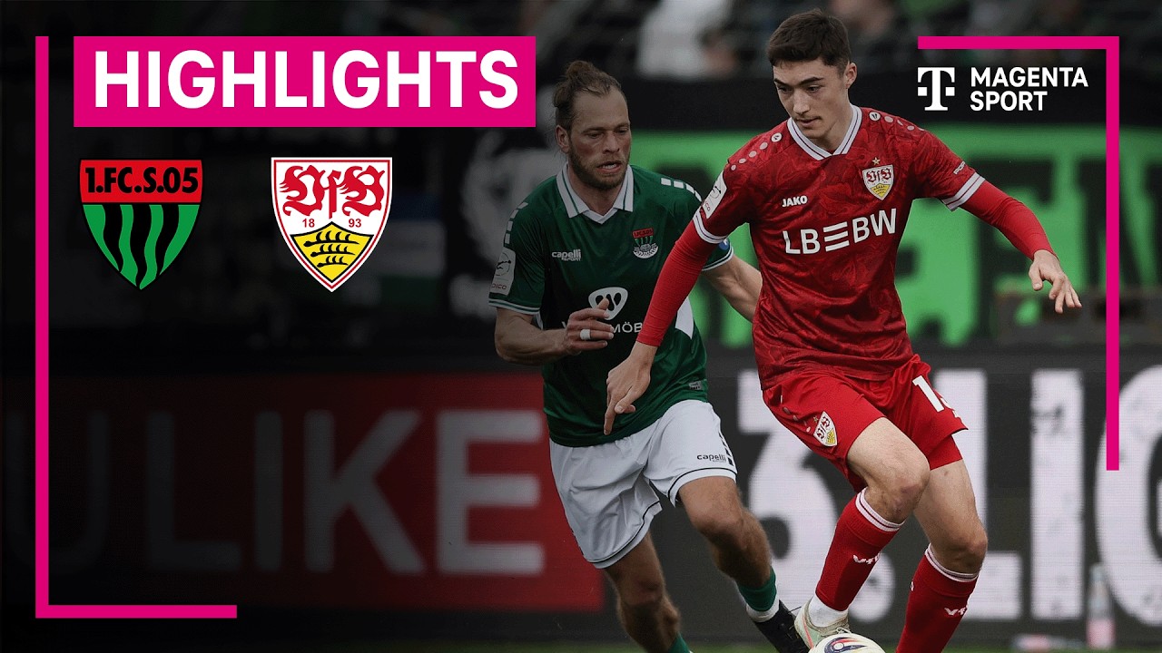 1. FC Schweinfurt 05 - VfB Stuttgart II | Highlights 3. Liga | MAGENTA SPORT