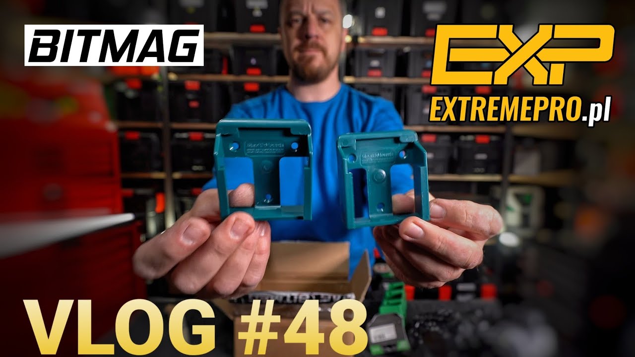 VLOG #48 Paczka od BitMag Polska - uchwyty na akumulatory Stealth Mounts