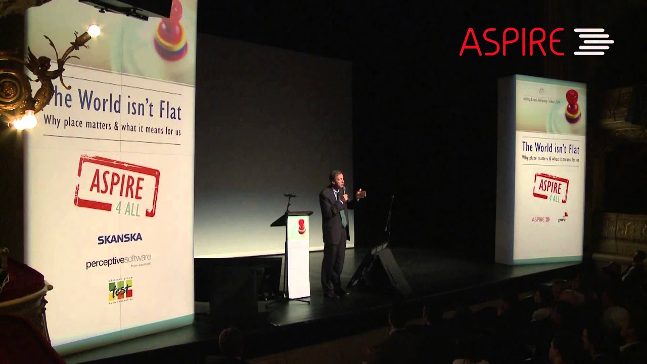 Heroic Leaders: How They Live. Chris Lowney at ASPIRE Acting Local, Winning Global 2014