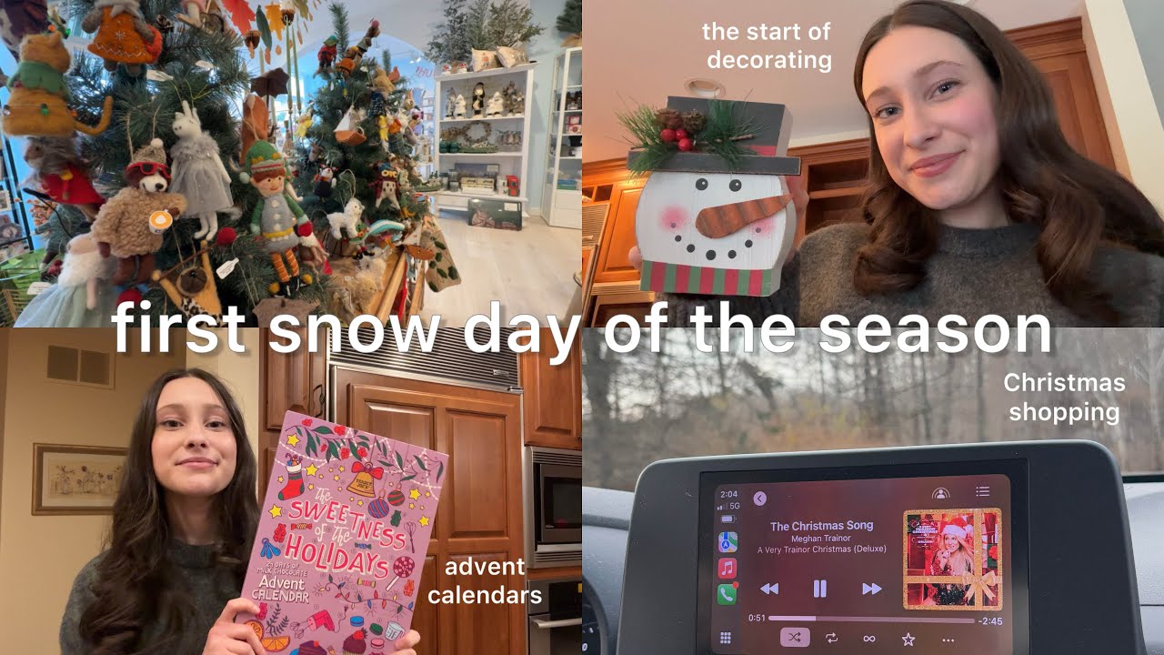 Настраиваемся на праздничную атмосферу, украшаем дом и совершаем кучу рождественских покупок! (Зи...