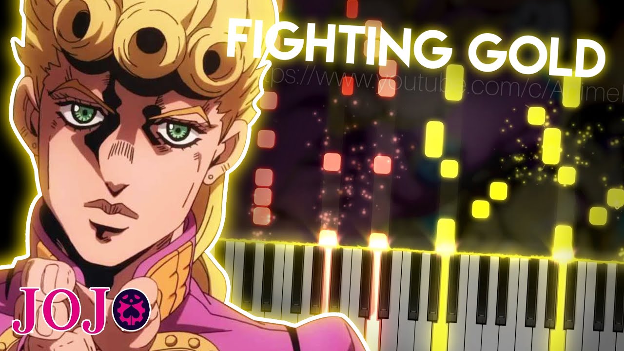 Fighting Gold - JoJo's Bizarre Adventure: Golden Wind OP | Coda (piano)