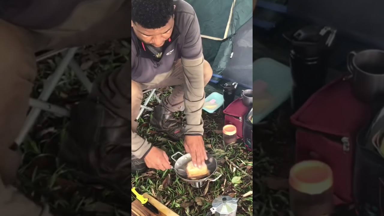 because it happens in seconds it was gone #camp #nature #solocampingcooking #shorts