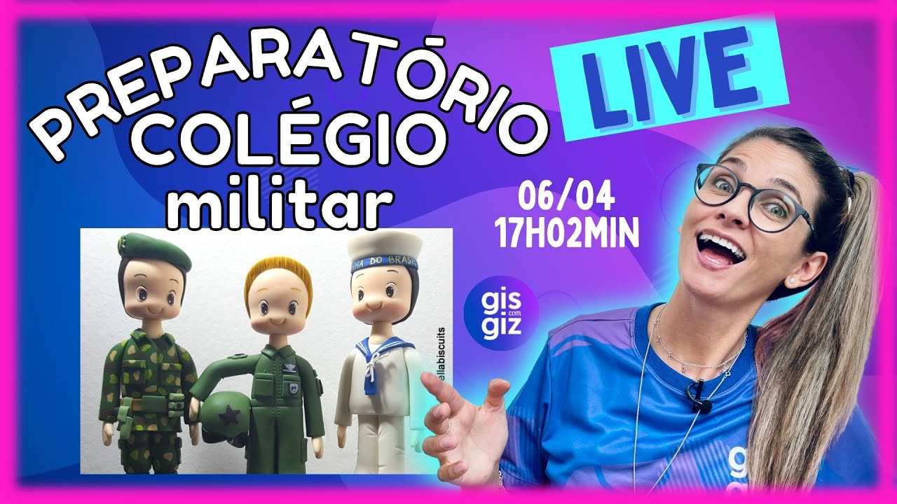 Preparatório de Matemática COLÉGIO MILITAR  CNF Fortaleza - LIVE
