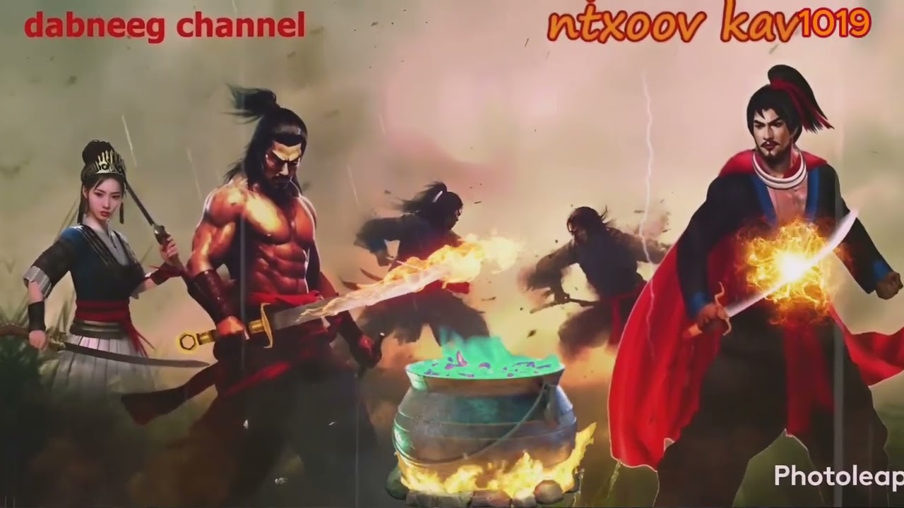 Ntxoov kav The Hmong Legend Part 1019 - Tus Yeeb Ncuab - Sword fighter for #ntxoovkav1019