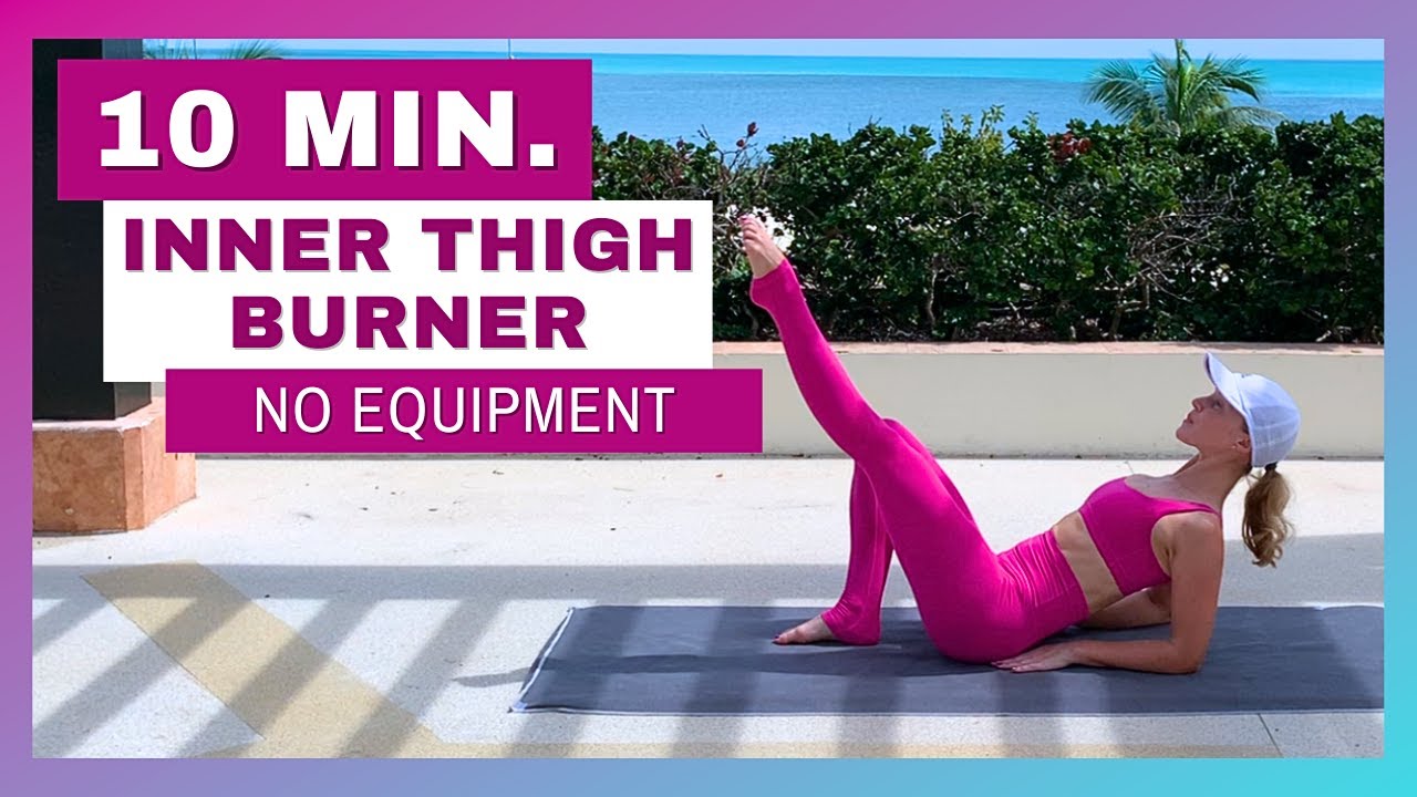 10 Min. Inner Thigh Burn // Strong Toned Legs // At-Home Workout