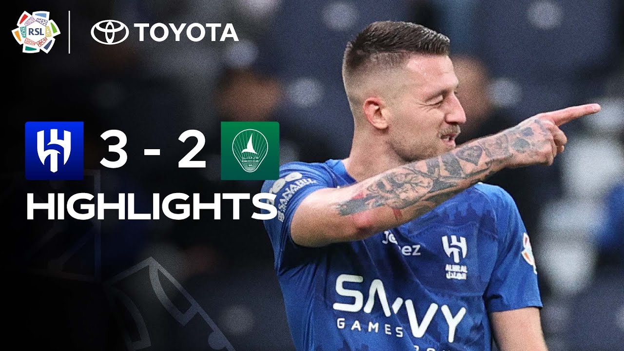 Five-goal thriller as Al Hilal edge Al Khaleej 3-2 ⏱️🔥 | Powered by Toyota