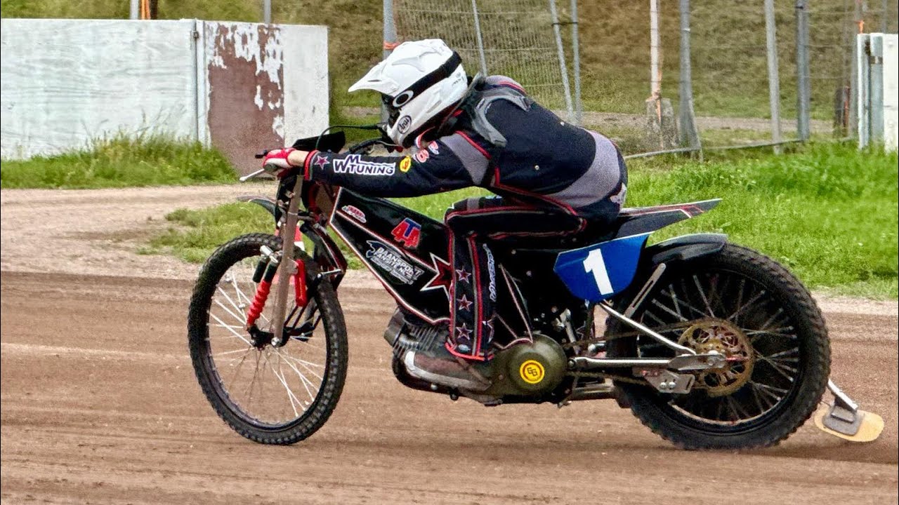 Longtrack practice 133km/h