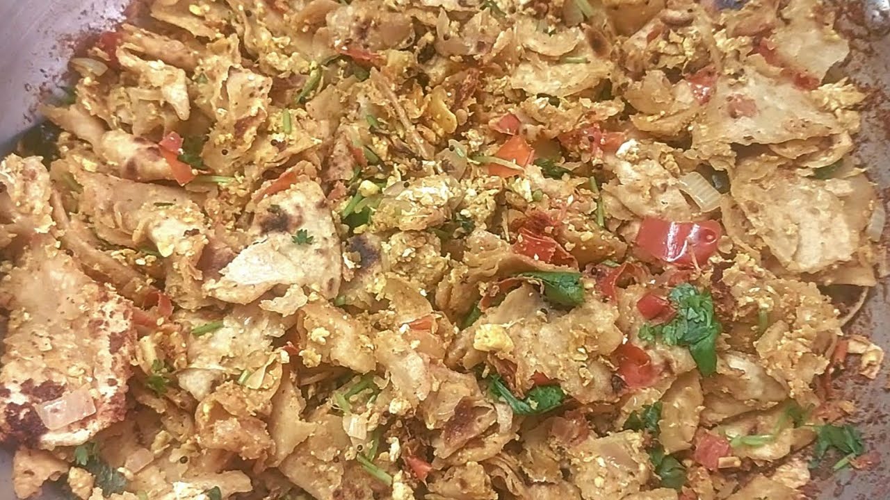 கொத்து சப்பாத்தி| kothu chappathi recipe tamil#food