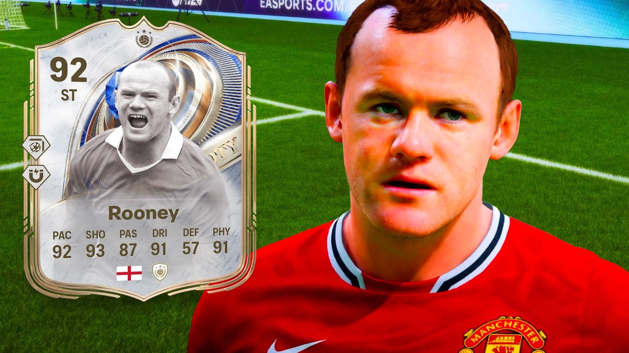 I Tried 92 TOTY ICON ROONEY… He’s WAY Better Than I Expected 😳