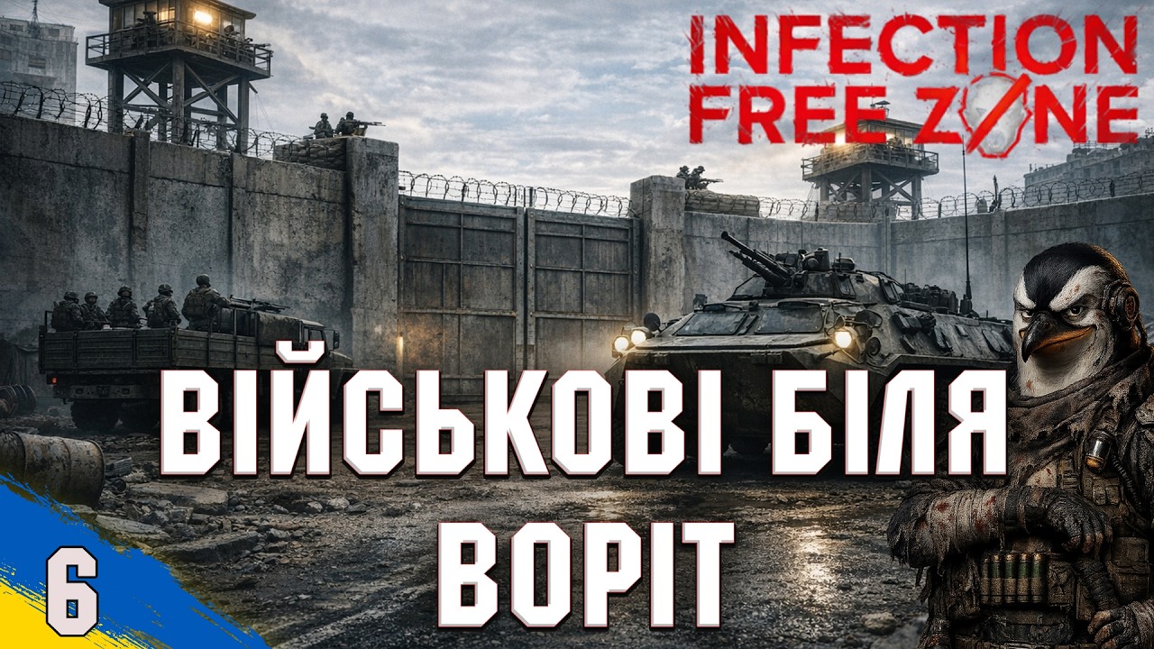 Військові біля наших воріт | Infection Free Zone | проходження Українською | №6