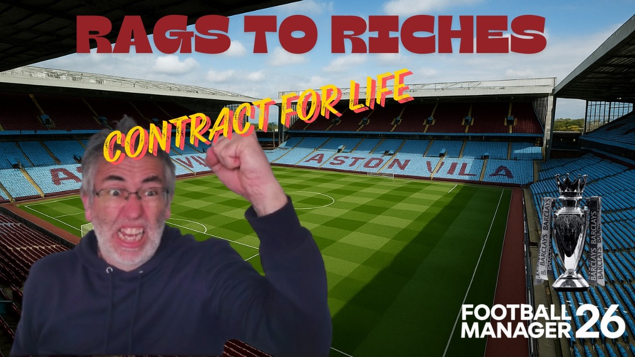 Rags to Riches - 63 Contract for Life #fm26 #gamingvideos #footballmanager