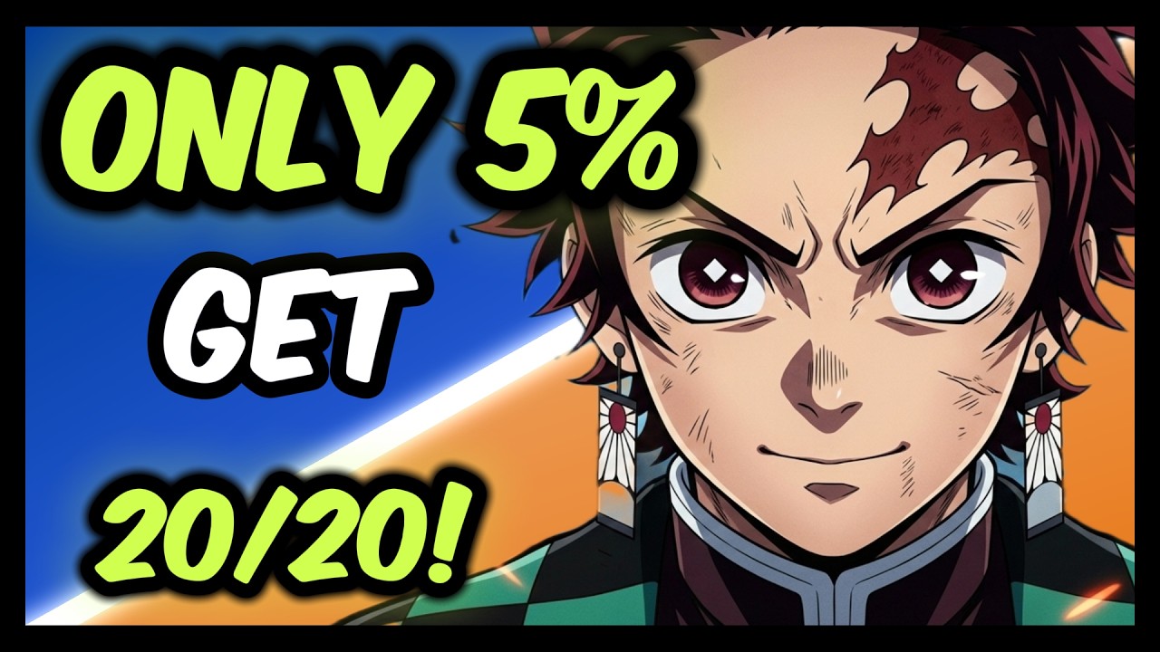 Only 5% Can Score 20/20! | Demon Slayer Hard Characters Quiz