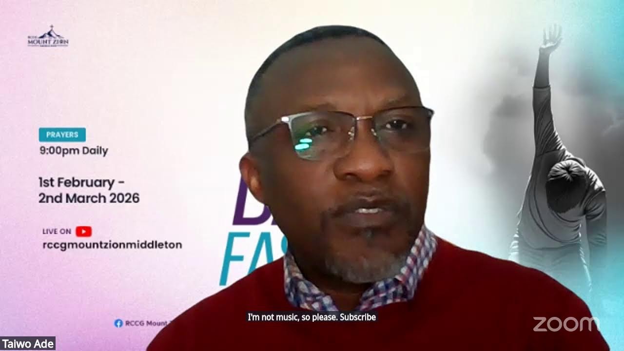 DAY 4 RCCG 30 DAYS FASTING & DIGGING DEEP || 04-02-2026
