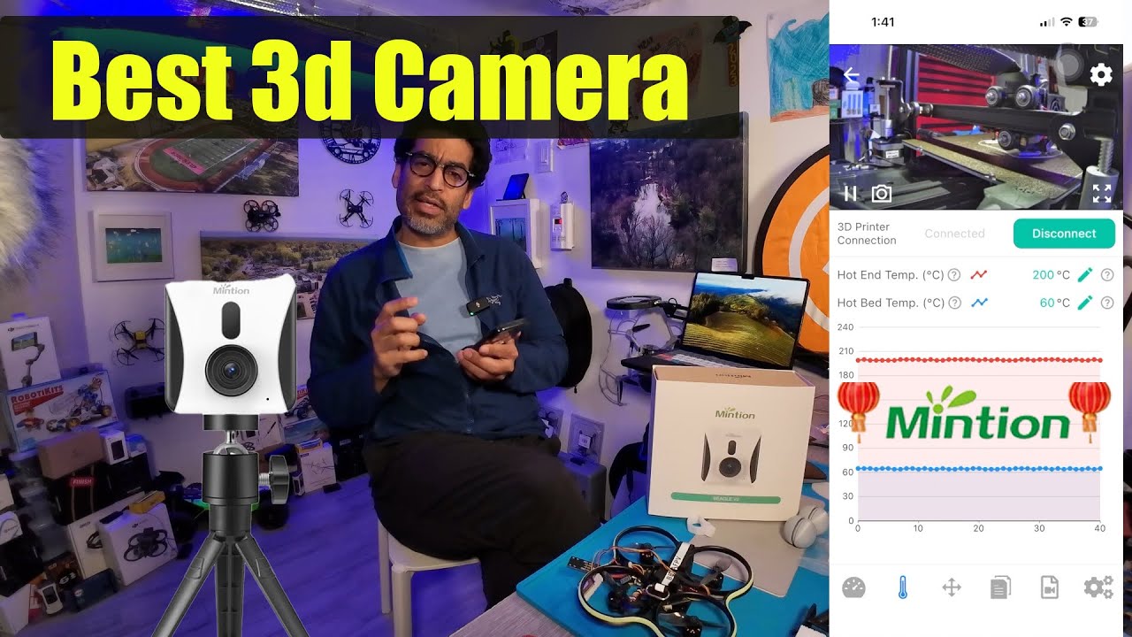 Mintion Beagle V2 Camera- 3D-Printer Camera - control 3d printer remotely