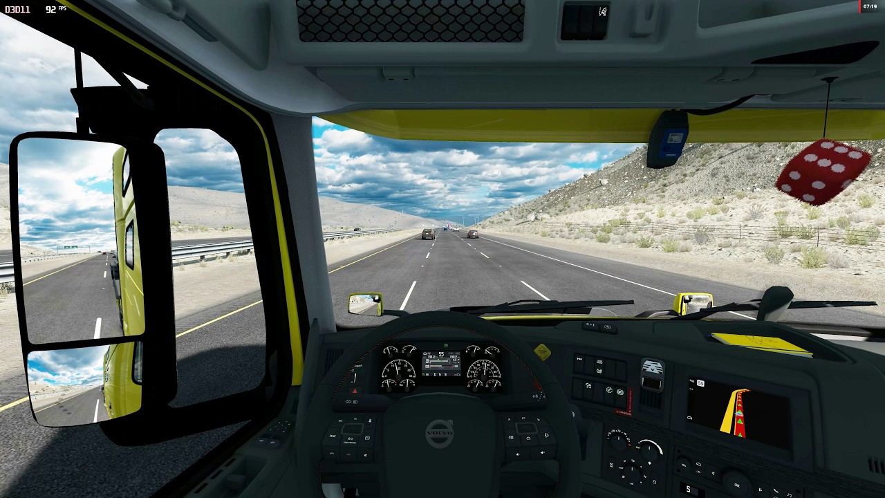 American Truck Simulator ➤ JBX Graphics - California Gameplay (8K60FPS)