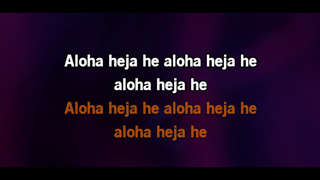 Achim Reichel - Aloha He (Karaoke)