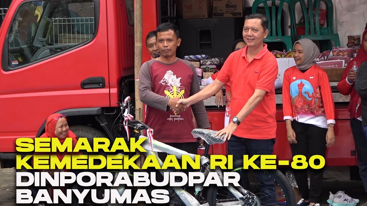 Semarak Kemerdekaan Ri Ke-80 Dinporabudpar Kabupaten Banyumas