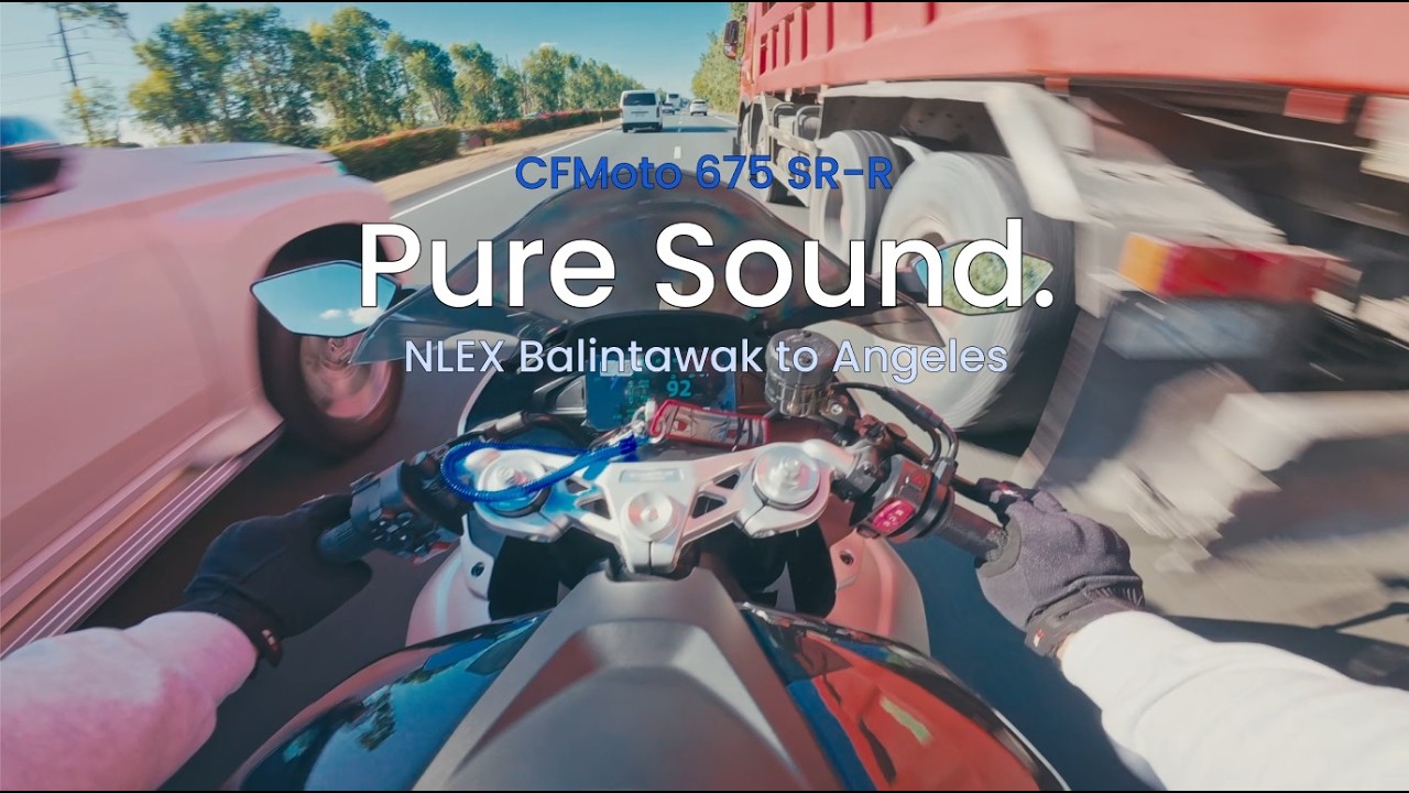 CFMoto 675 Pure Sound | NLEX | Balintawak to Angeles