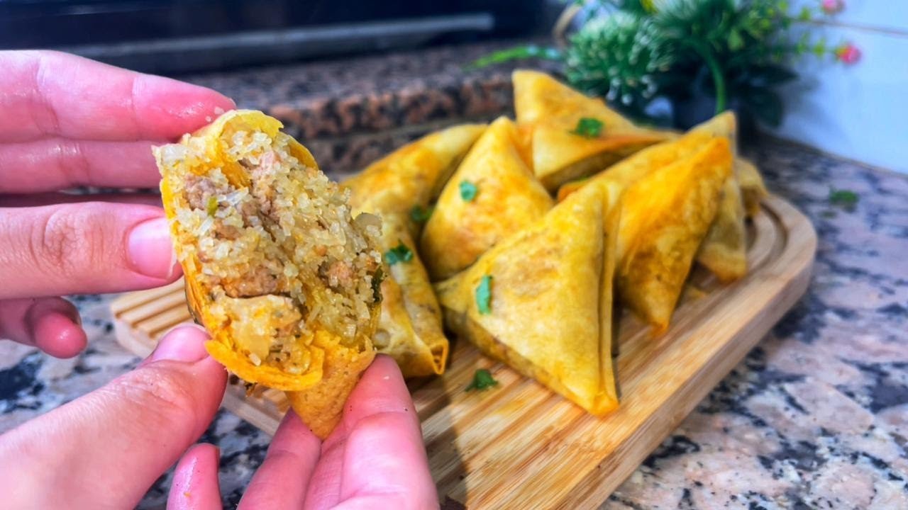 بريوات بالكفتة وااعرين جربرهم بحشوة لذيذة وسريعة سجلوهم لرمضان 2026😋