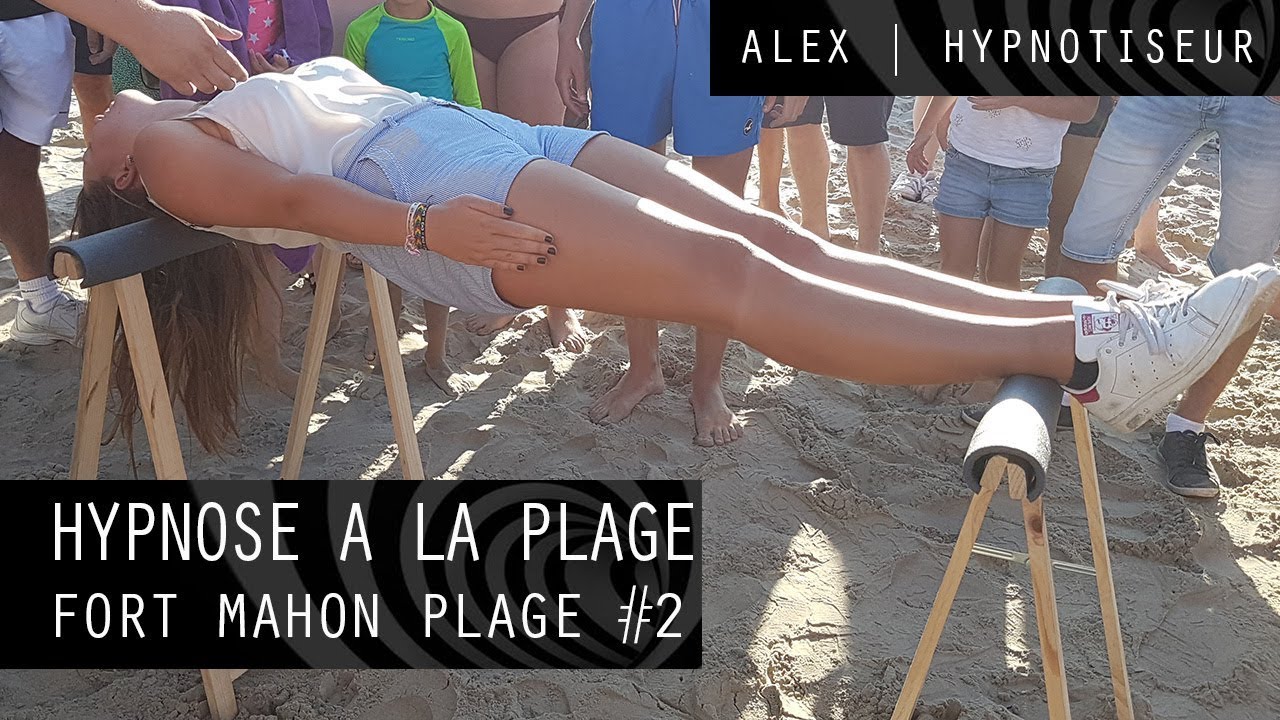 Hypnose - Catalepsie à la plage - Fort Mahon Plage #2 | Alex Hypnotiseur