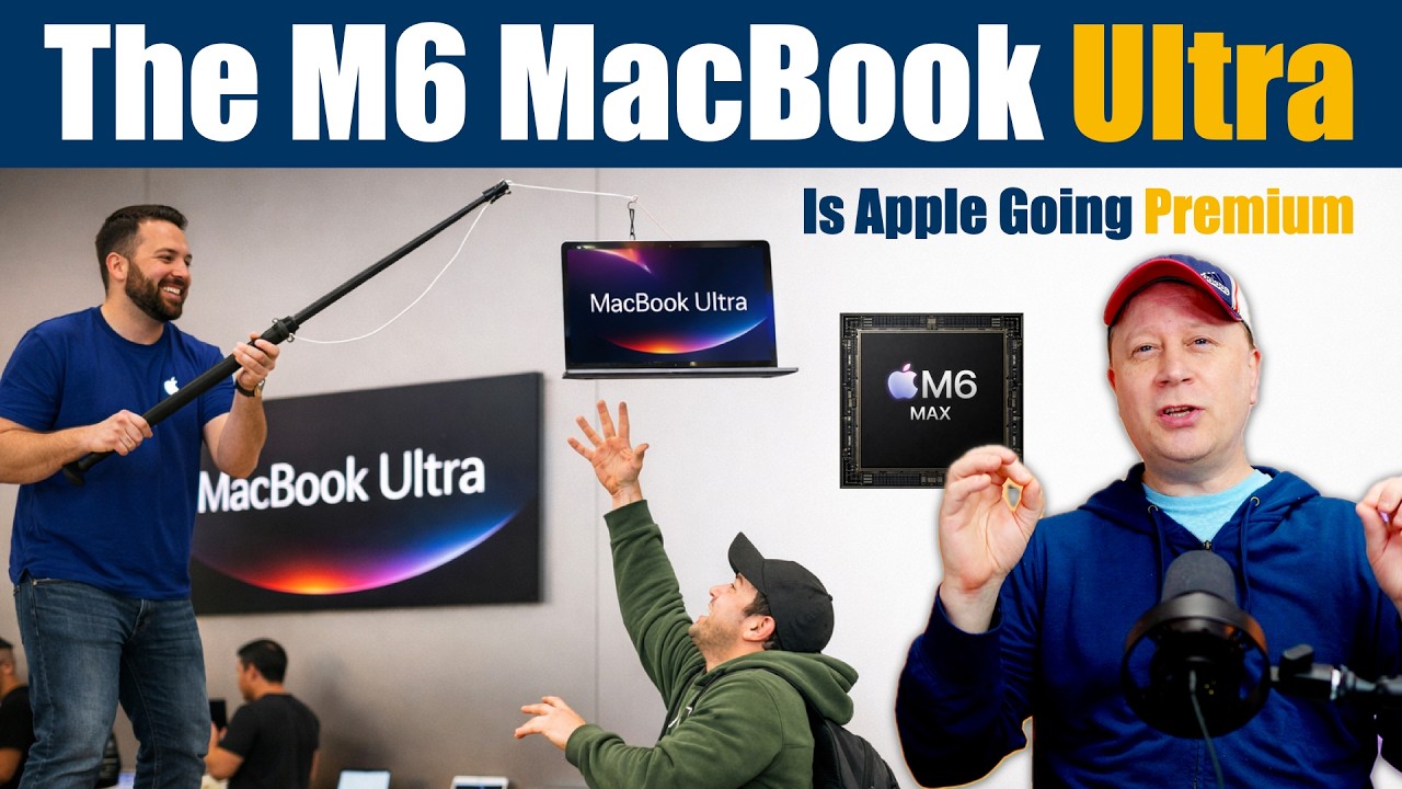 New M6 MacBook Ultra Model with OLED and Touchscreens?