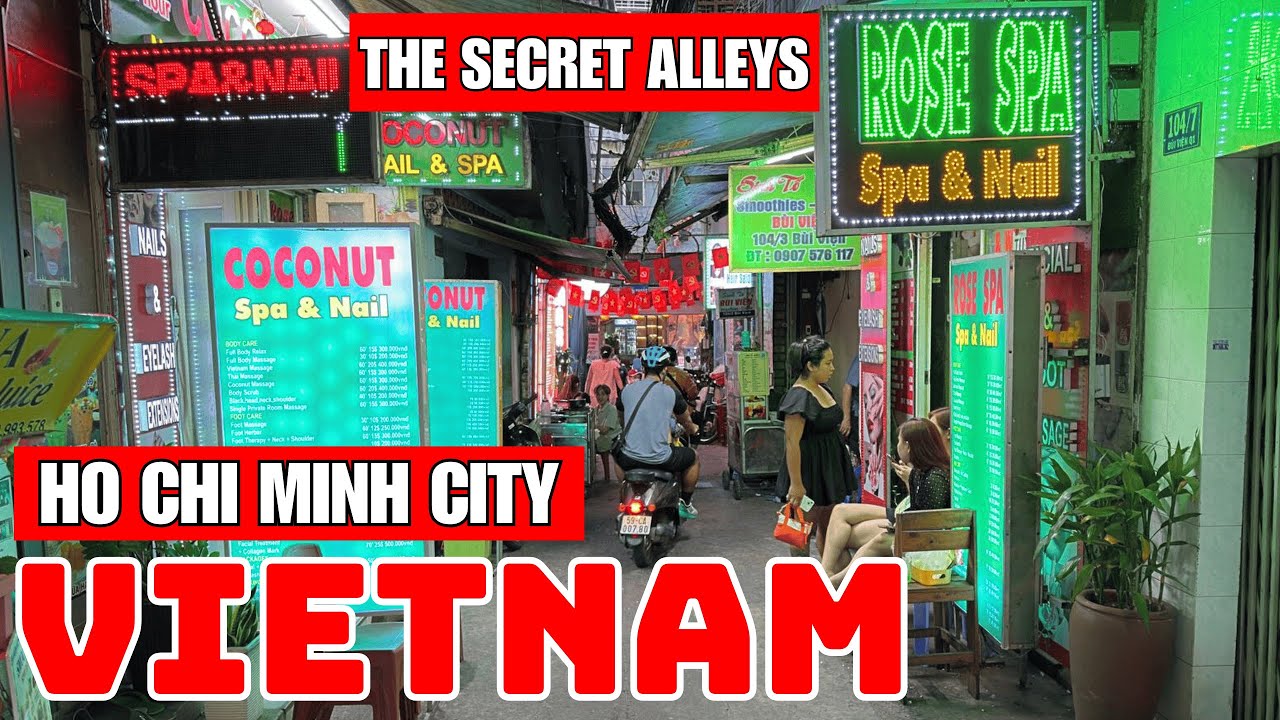 Exploring the Secret Alleys of Bu Vien Street in Ho Chi Minh City Vietnam