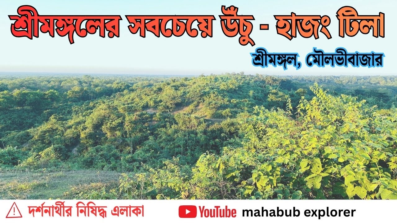 হাজং টিলা || শ্রীমঙ্গল || মৌলভীবাজার || mahabubexplorer