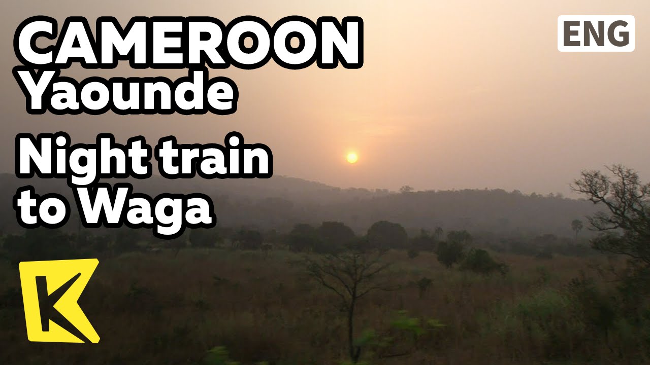 【K】Cameroon Travel-Yaounde[카메룬 여행-야운데]와자행 야간열차에서 맞은 일출/Night train to Waga/Sunrise