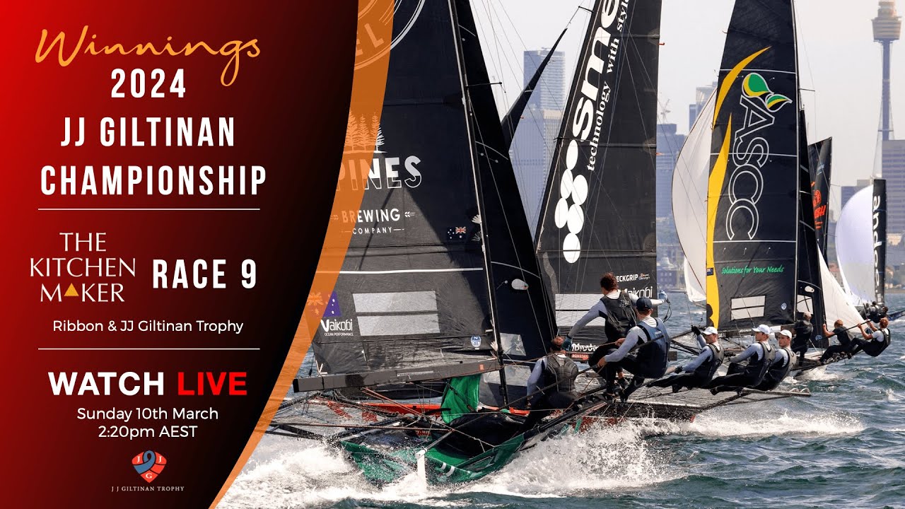 18ft SKIFFS - JJ GILTINAN CHAMPIONSHIP - Race 9