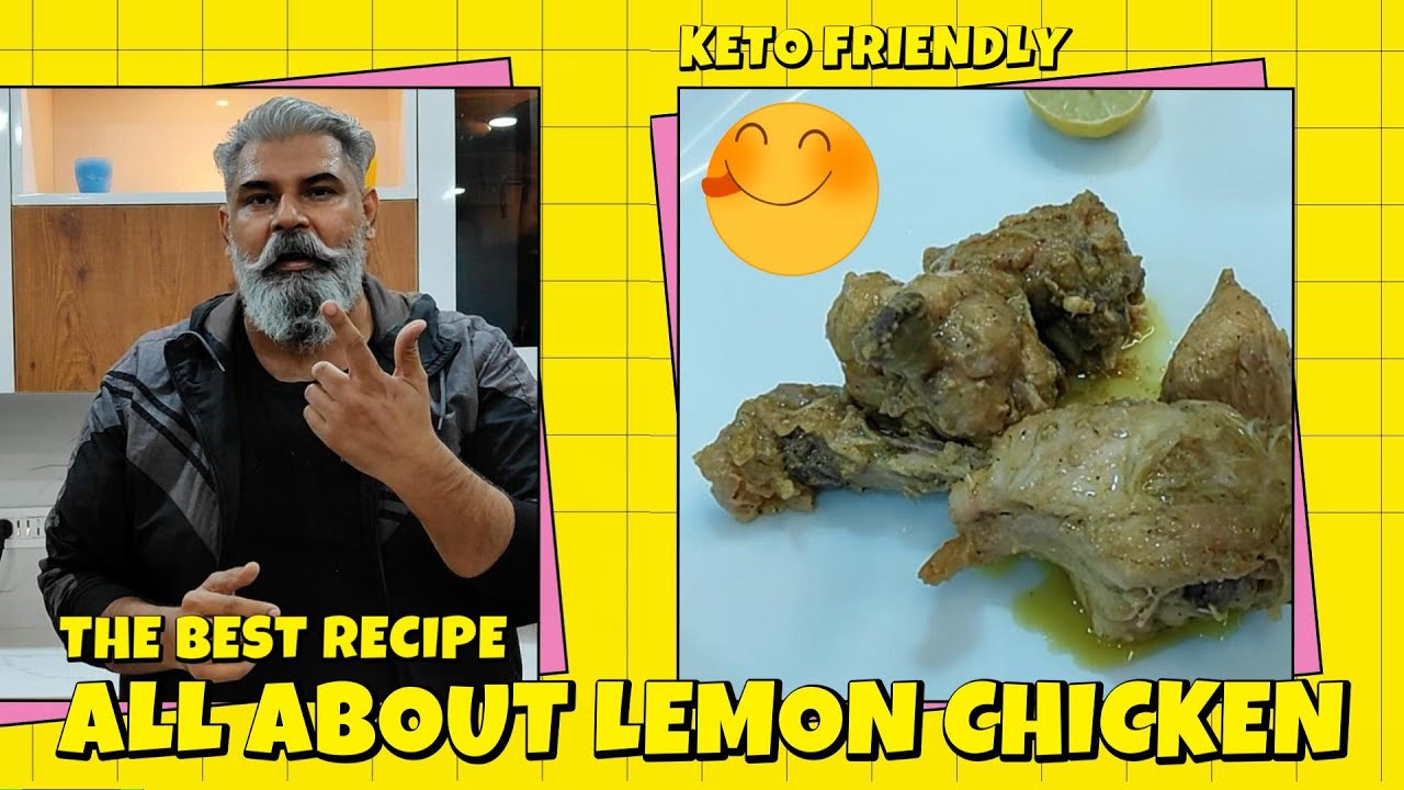 lemon chicken । ਲੈਮਨ ਚਿਕਨ ਲਾਜਵਾਬ। recipe । ketopunjabi । dilmohanjit । ketorecipe