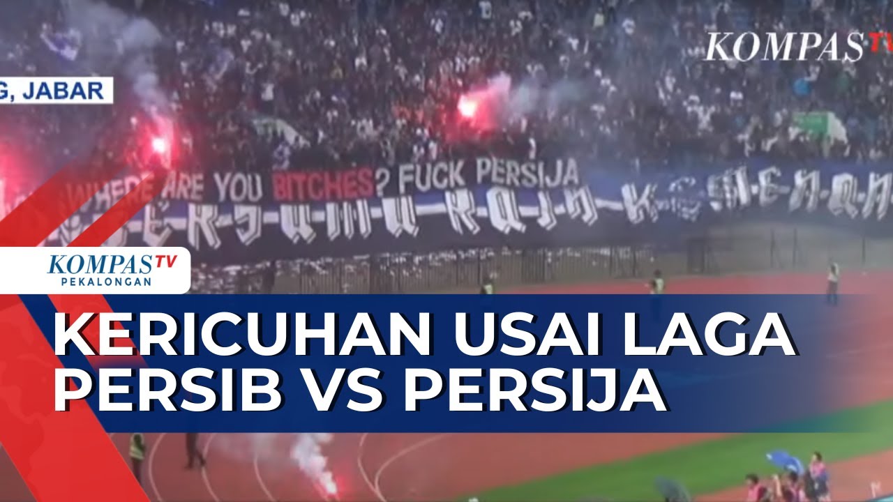 Penganiayaan Steward Terjadi Usai Laga Persib vs Persija