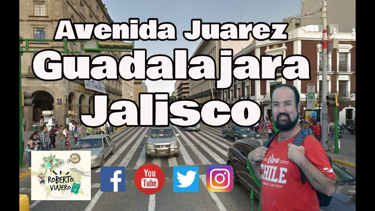 Así es la Av Juárez en GUADALAJARA cuando es BUEN FIN.