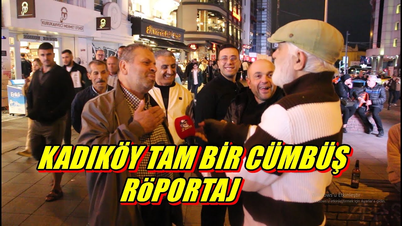 Kadıköy'de Tam Bir Cümbüş Röportaj | Soluksuz İzleyeceksiniz ! #zdayı #sokakröportajları #gündem