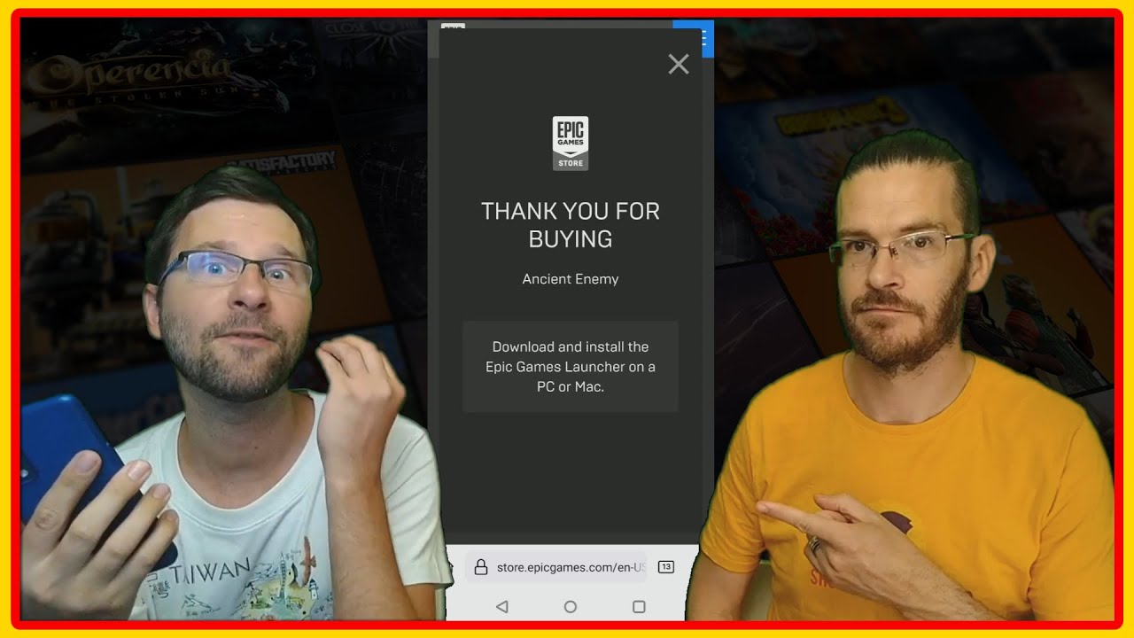 How to Claim FREE Games on Epic using a Smartphone