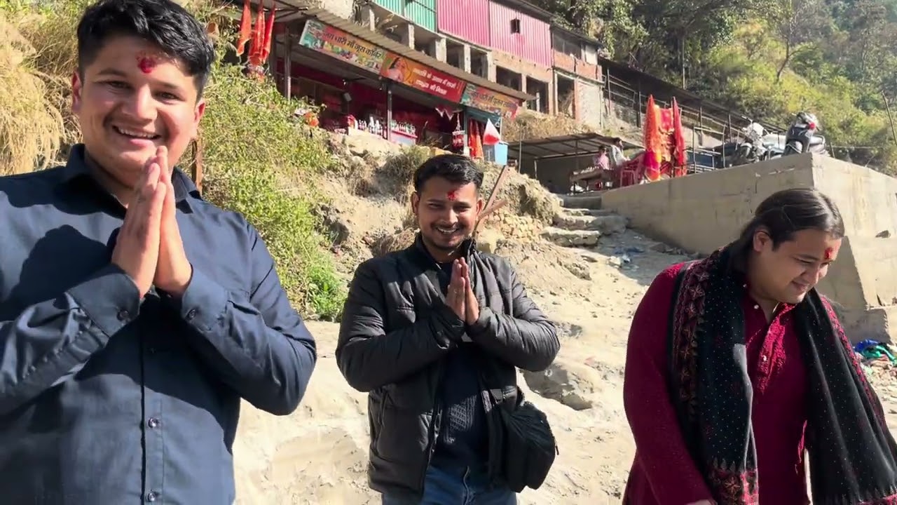 Devparyag ,maa raj rajeshwari , maa dhari devi , maa chandrbadni darshan with family