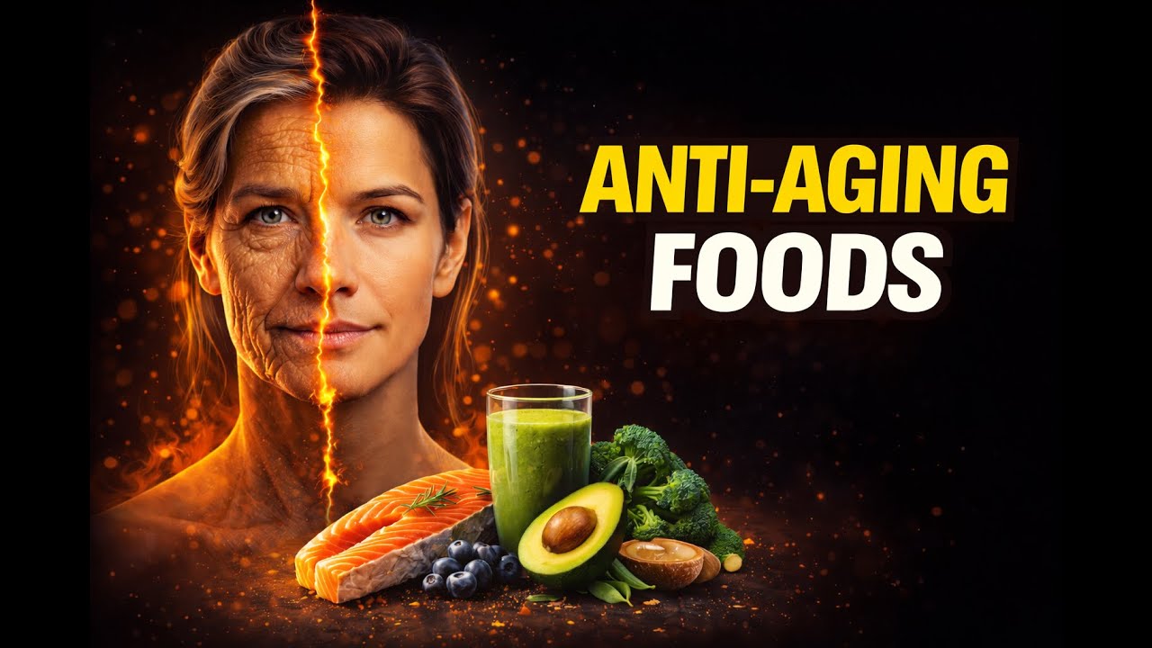 Anti-Aging Foods (How They Actually Slow Aging)