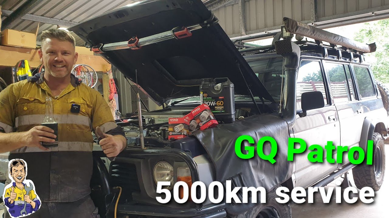 Doing a Service on my GQ Patrol some tips and tricks that might help the DIY