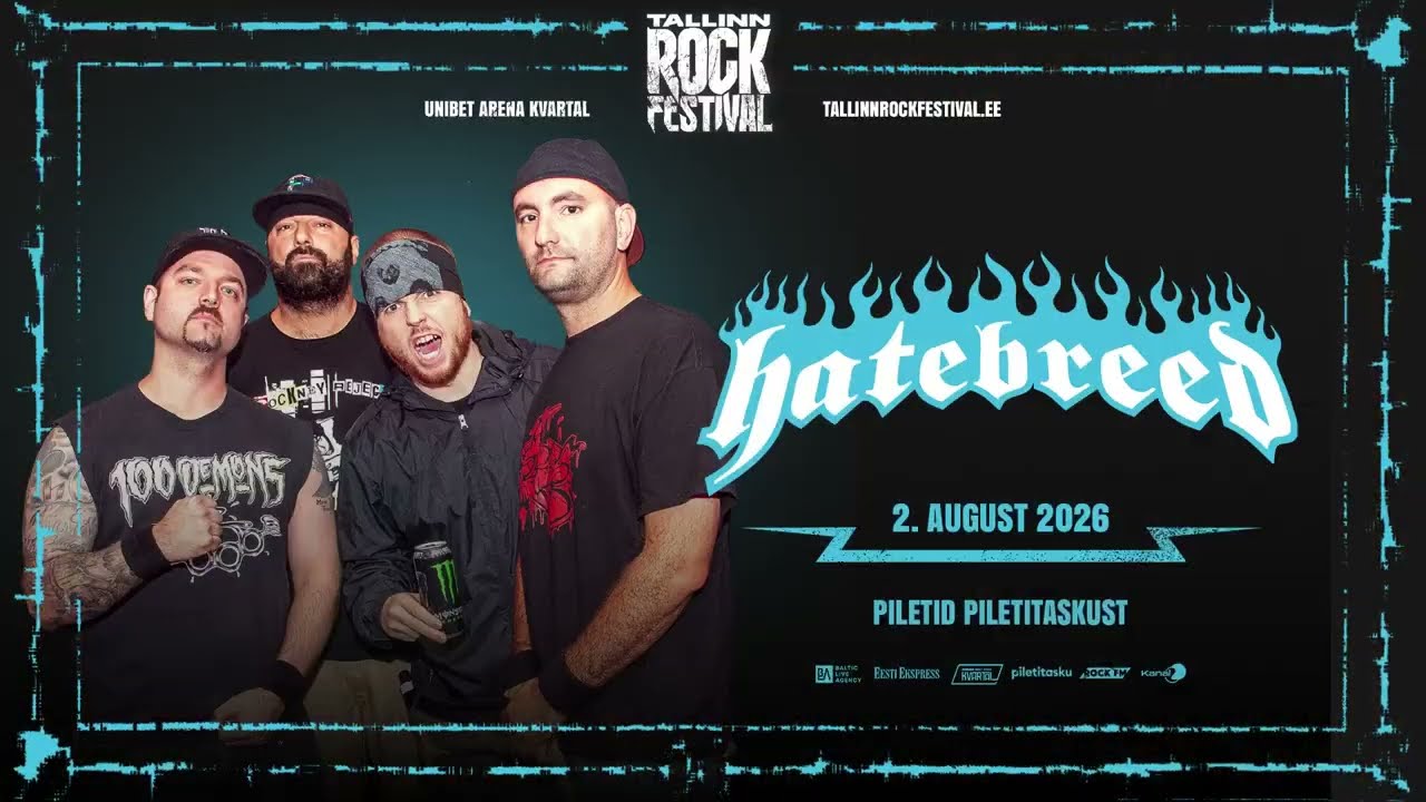 TALLINN ROCK FESTIVAL 2026 / HATEBREED
