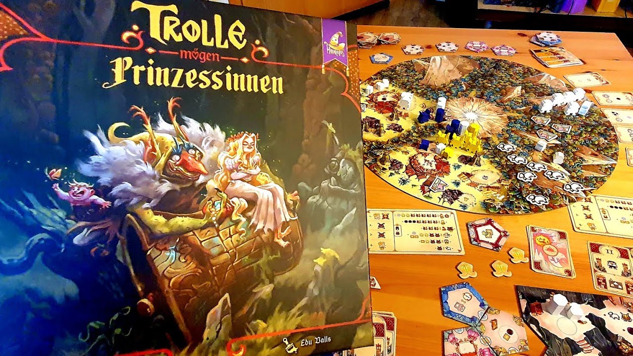 Regeln zu TROLLE UND PRINZESSINNEN//Familienspiel