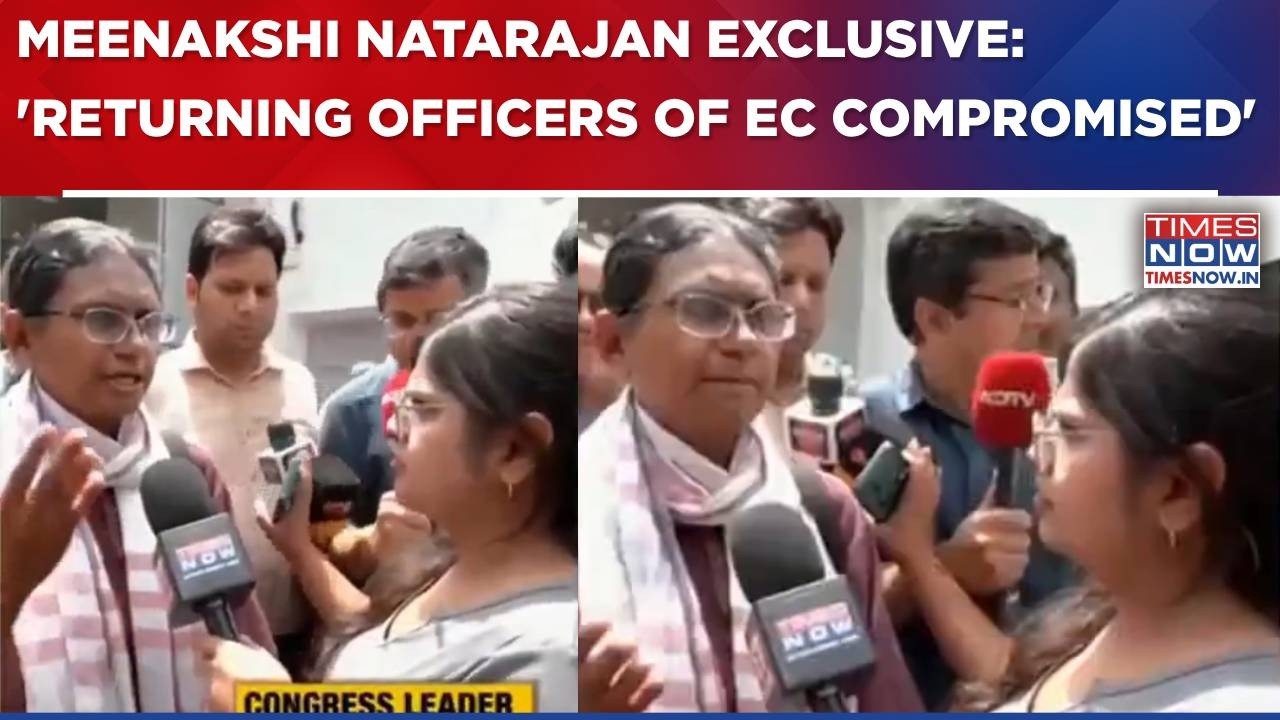 Meenakshi Natarajan Exclusive On RS Nomination Rejection: 'Returning Officers Of EC Compromised'