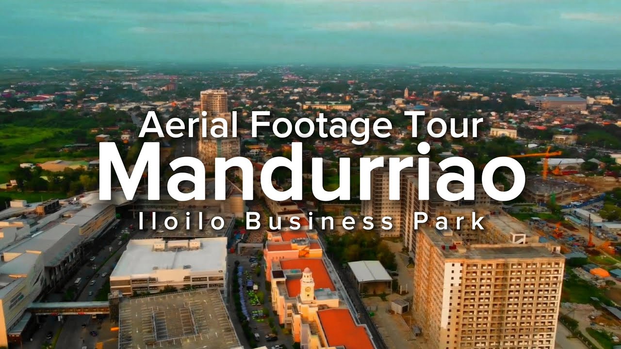 Iloilo City Aerial Footage: Mandurriao & Megaworld Boulevard #aerialfootage #philippines
