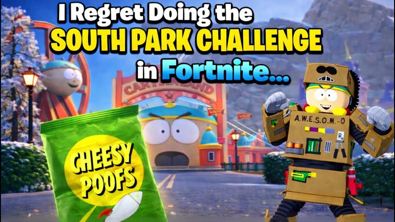 I Regret Doing the South Park Challenge in Fortnite…