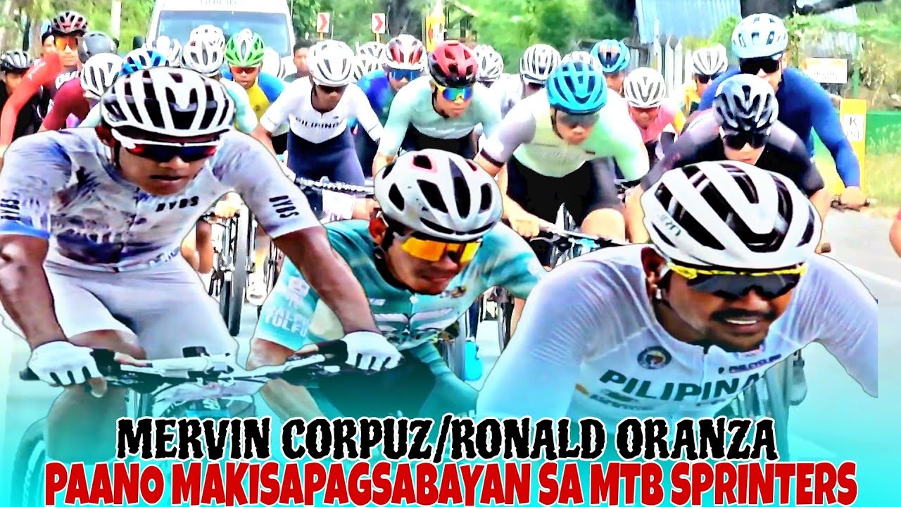 MERVIN CORPUZ AT RONALD ORANZA PAANO MAKIPAGSABAYAN SA MTB SPRINTERS