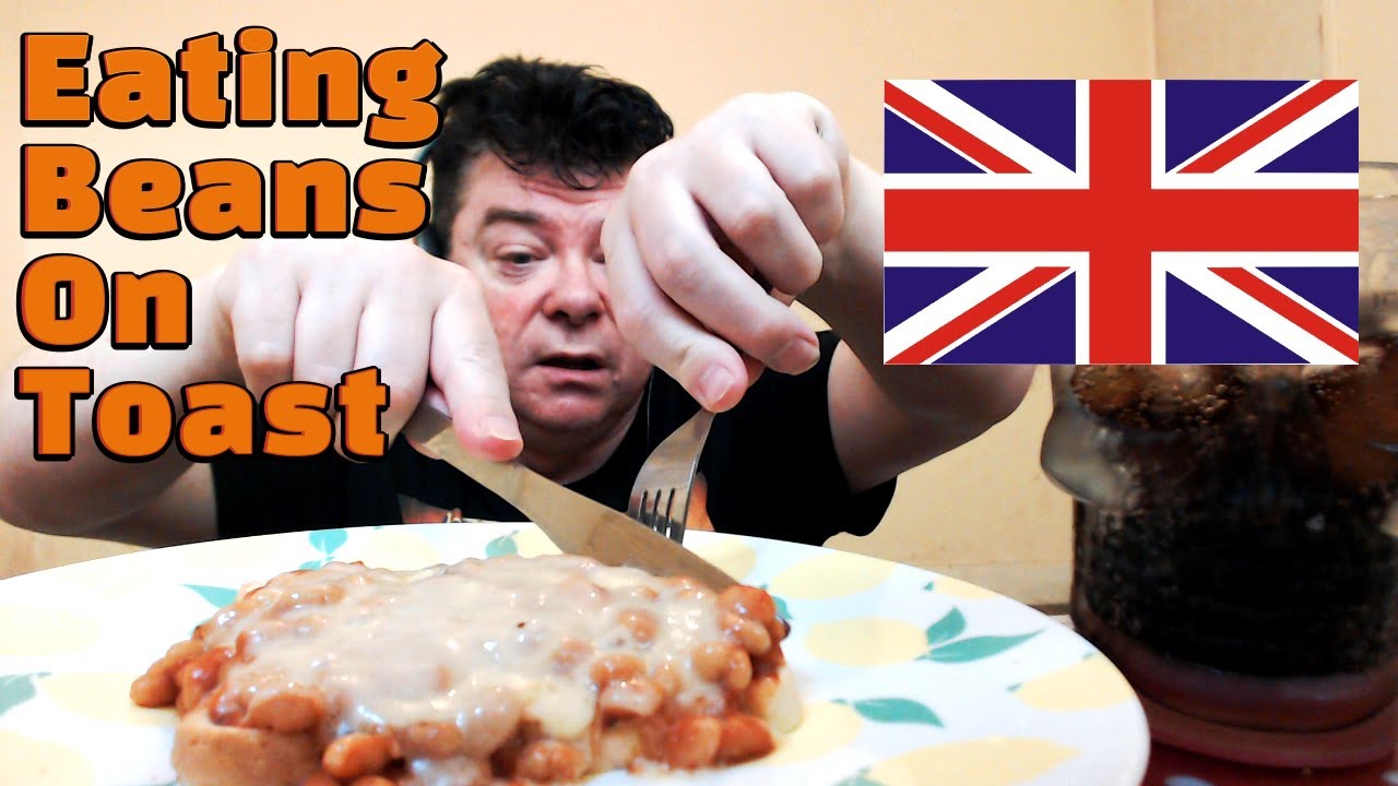 ASMR - Eating Beans On Toast Like A True Brit