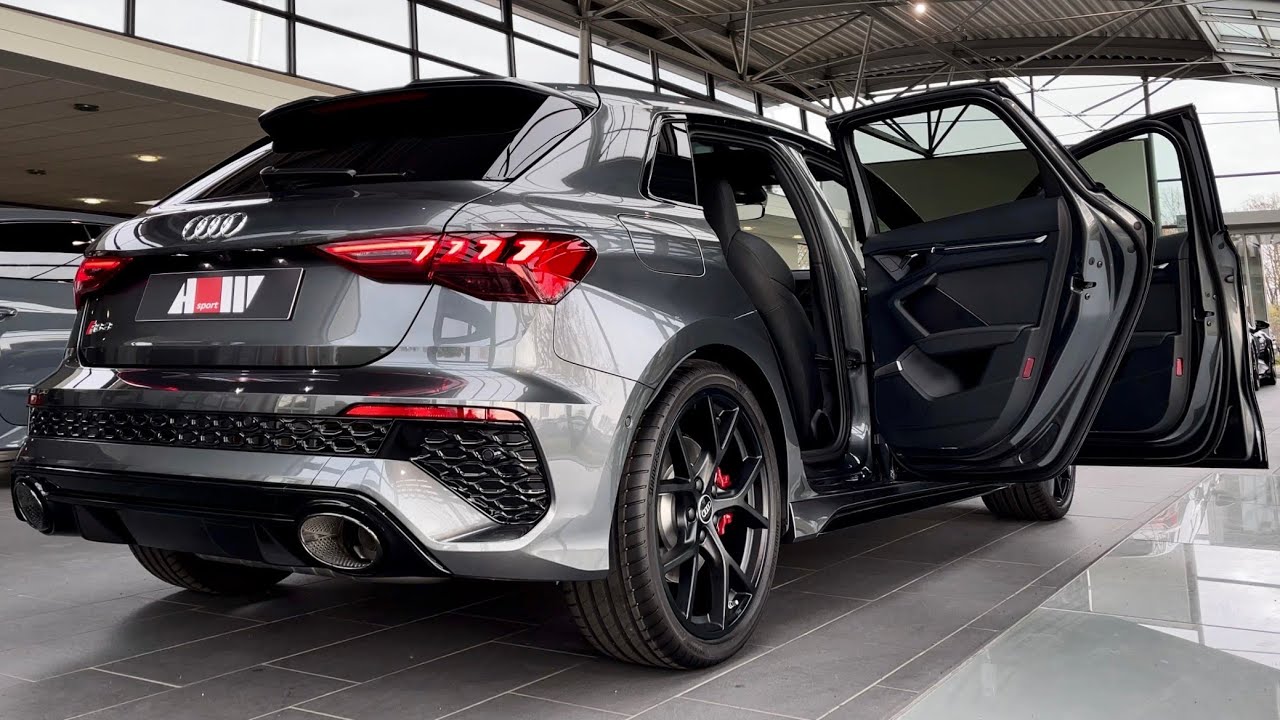 Daytona Grey Audi RS3 Sportback - In Details