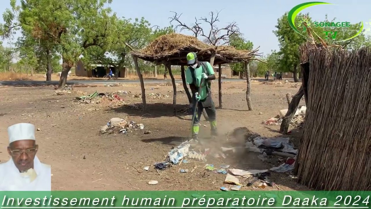 Tambacounda: opération de nettoyage dans les routes menant vers Madina GOUNASS. Étape jinkoré