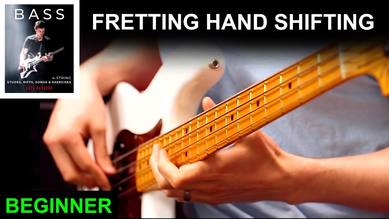 Fretting Hand Shifting | Bass Book Beginner Ex: 3