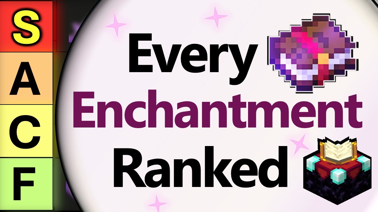 NEW  1.21.7 Minecraft Enchantment TIER LIST (ALL Enchantments Ranked!)