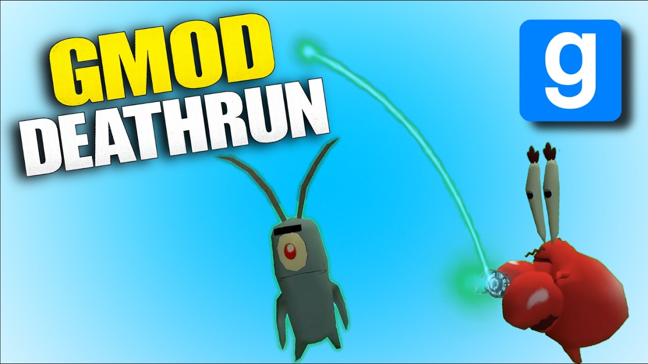 The Krusty Krab Deathrun (Cursed SpongeBob) | Gmod