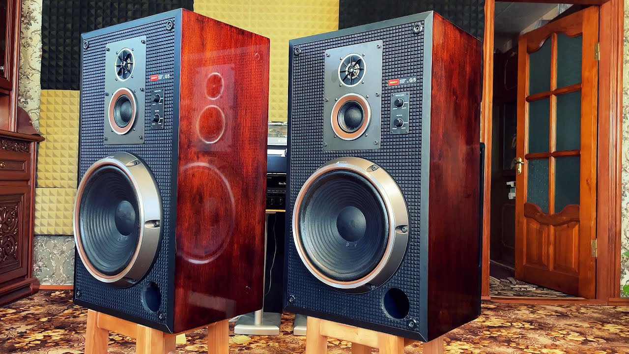 ПОЛНАЯ РЕСТАВРАЦИЯ ВИНТАЖНЫХ ЯПОНЦЕВ!!!  Sony SS-G5